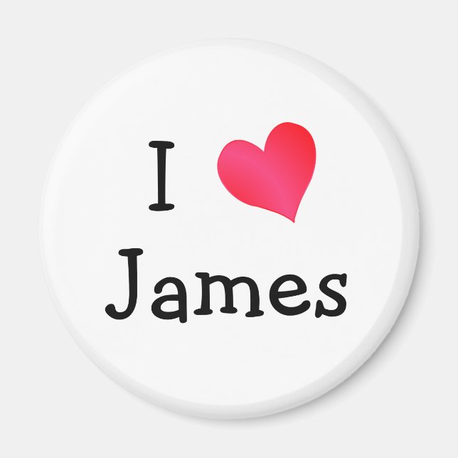I Kärlek James Magnet (Framsidan)