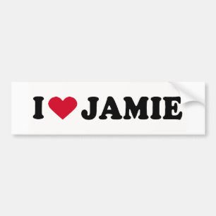 I KÄRLEK JAMIE BILDEKAL