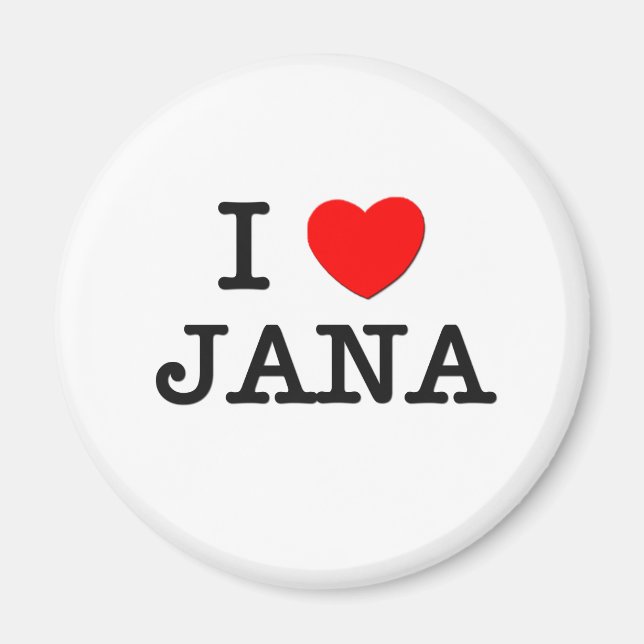 I Kärlek Jana Magnet (Framsidan)