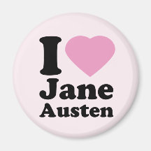 I Kärlek Jane Austen Magnet