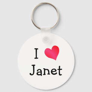 I Kärlek Janet Nyckelring