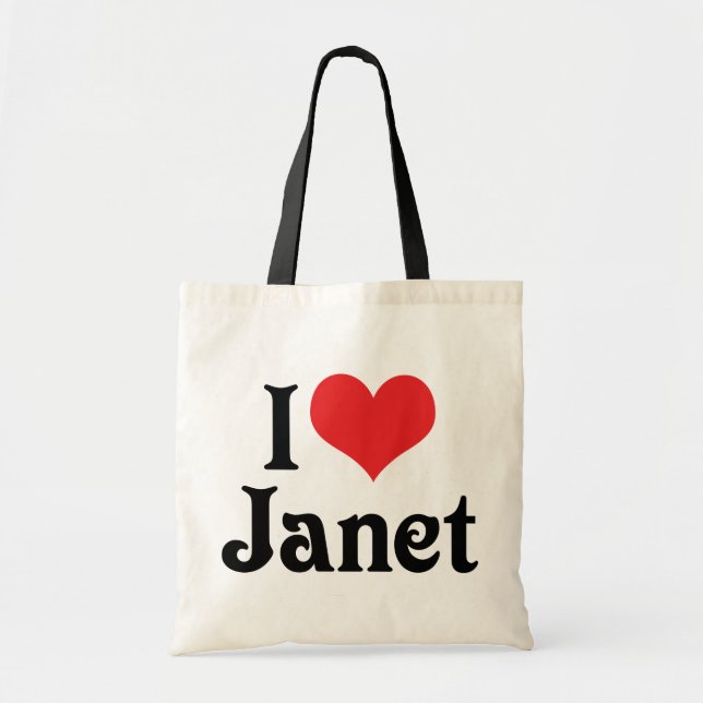 I Kärlek Janet Tygkasse (Framsidan)