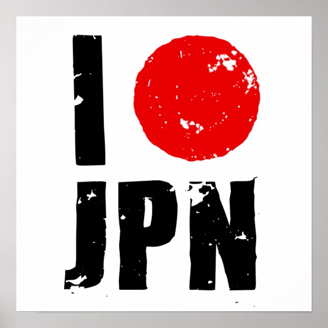 I Kärlek Japan (I Kärlek JPN) Poster (Framsidan)