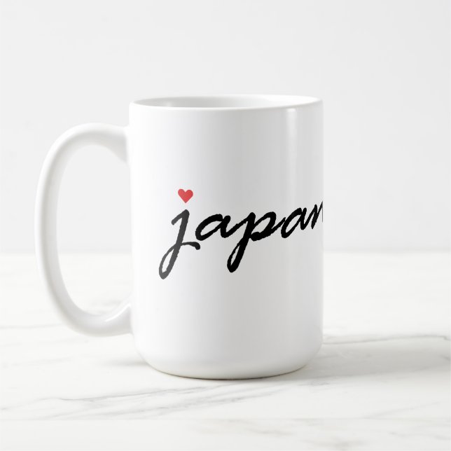 I kärlek Japan Kaffemugg (Vänster)