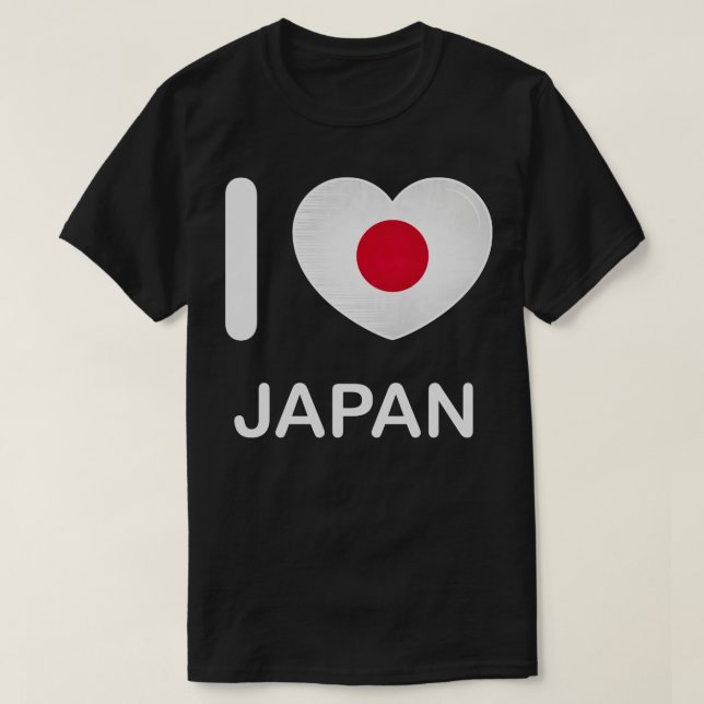 I Kärlek Japan Mitt hem Land 19 T Shirt (Design framsida)
