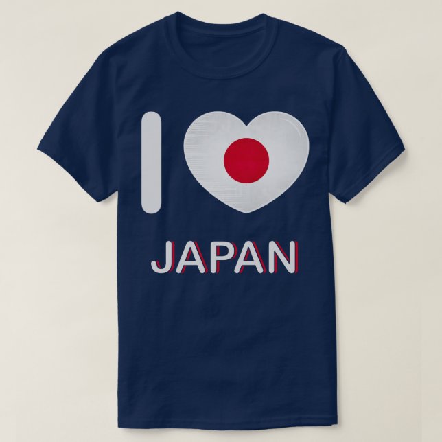 I Kärlek Japan Mitt hem Land 22 T Shirt (Design framsida)
