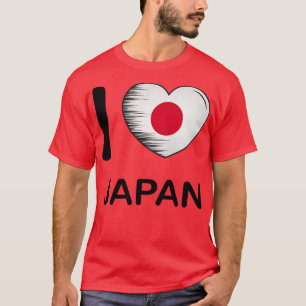 I Kärlek Japan Mitt hem Land 5 T Shirt
