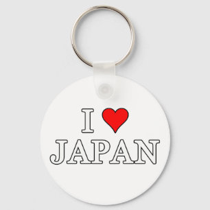 I Kärlek Japan Nyckelring