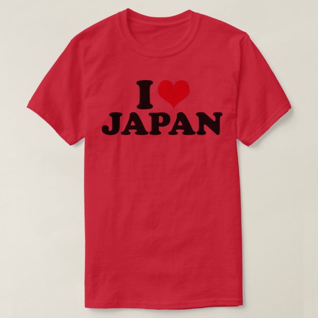 I Kärlek Japan T Shirt (Design framsida)