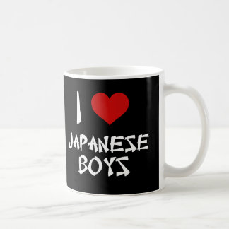 I Kärlek japanska Boys Kaffemugg