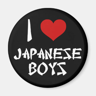 I Kärlek japanska Boys Magnet