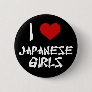 I Kärlek japanska flickor Knapp