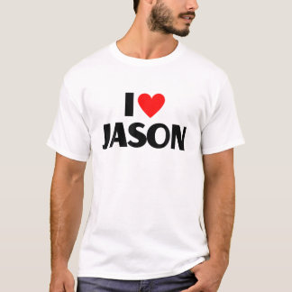 I Kärlek Jason - jag Heart Jason T Shirt