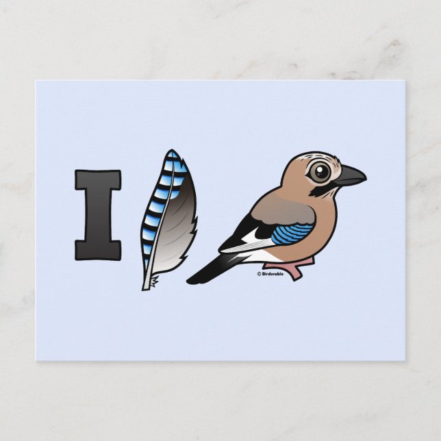 I Kärlek Jays Vykort (Framsida)