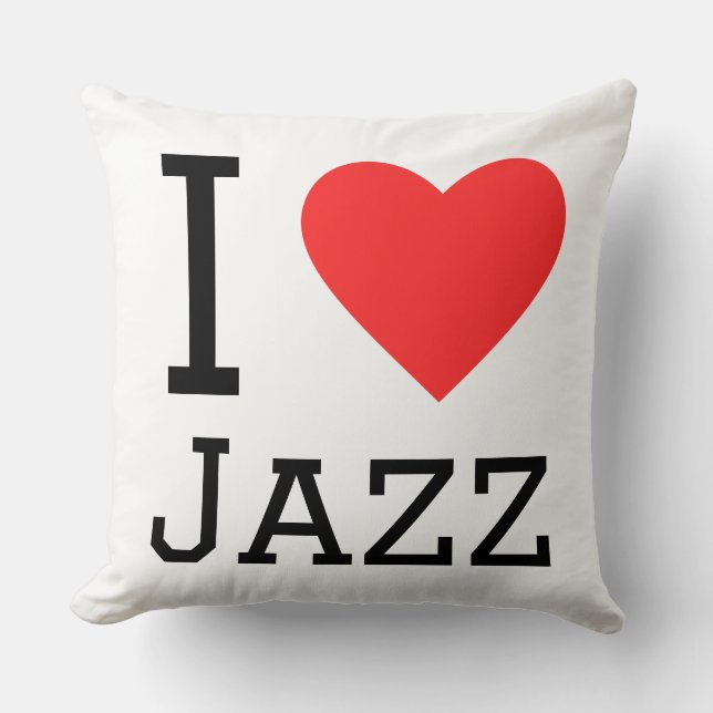 I kärlek jazz kudde (Framsida)