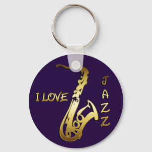I KÄRLEK JAZZ NYCKELRING