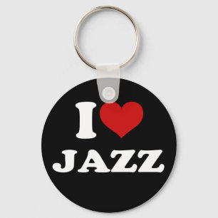 I Kärlek Jazz Nyckelring