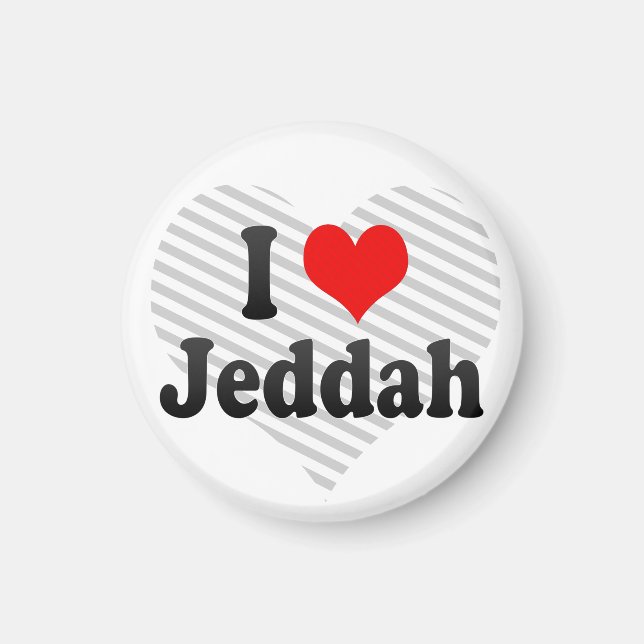 I Kärlek Jeddah, Saudiarabien Magnet (Framsidan)