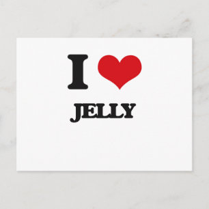 I Kärlek Jelly Vykort