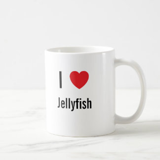 I kärlek Jellyfish Kaffemugg