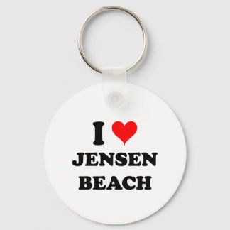 I Kärlek Jensen Beach Florida Nyckelring