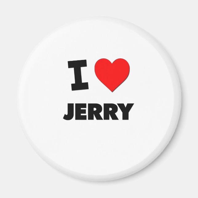 I kärlek Jerry Magnet (Framsidan)