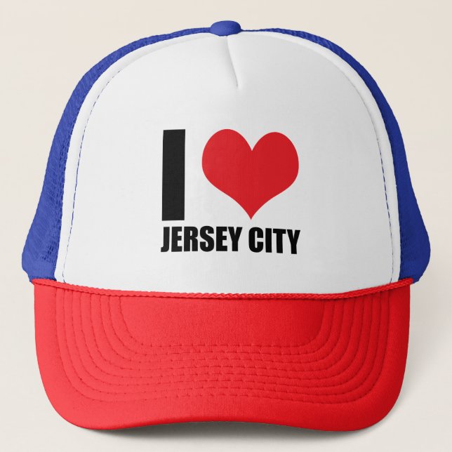 I kärlek Jersey City Keps (Framsida)