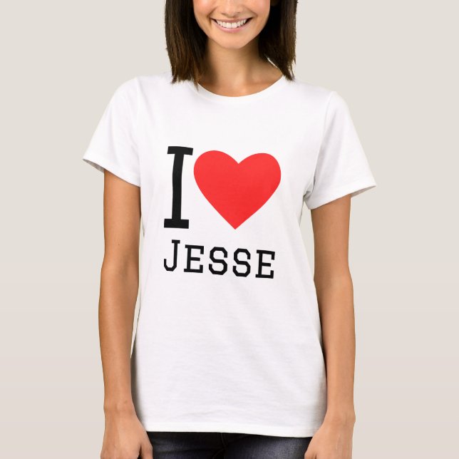 I kärlek jesse t shirt (Framsida)