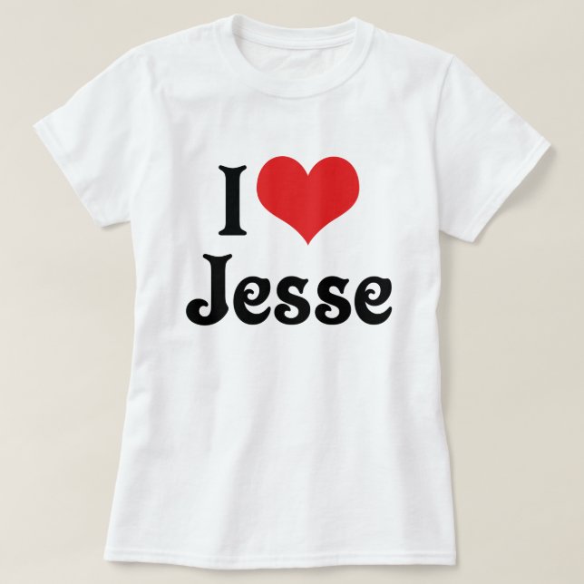 I Kärlek Jesse Tee (Design framsida)