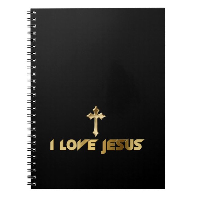 I kärlek Jesus Anteckningsbok (Framsidan)
