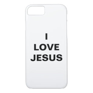 "I Kärlek Jesus" Apple iPhone 8/7 Fodral