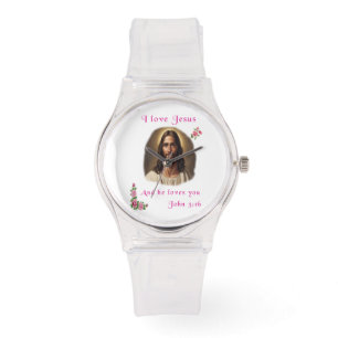I kärlek Jesus Armbandsur