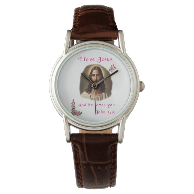 I kärlek Jesus Armbandsur (Framsida)