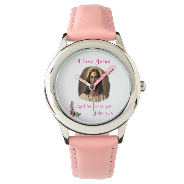I kärlek Jesus Armbandsur (Framsida)