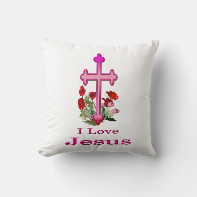 I kärlek Jesus gåvor Kudde (Framsida)