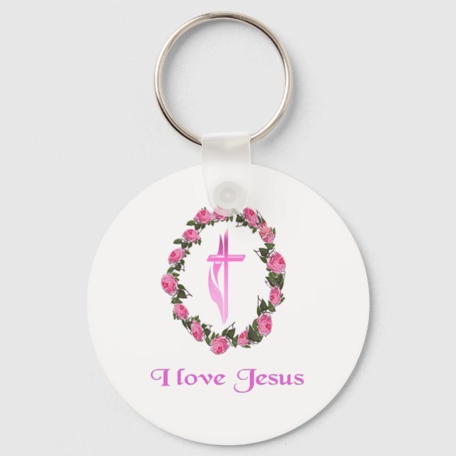 I kärlek Jesus gåvor Nyckelring (Framsida)