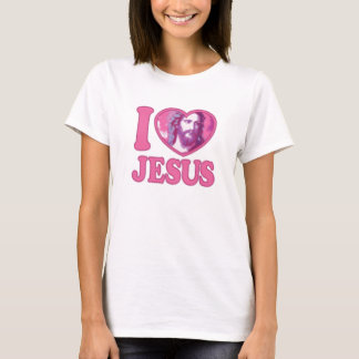 i kärlek jesus - hjärta t-shirt