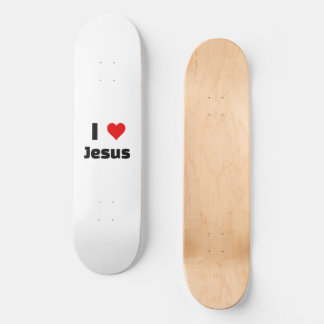 I Kärlek Jesus Mini Skateboard Bräda 18,5 Cm