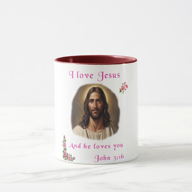 I kärlek Jesus Mugg (Center)