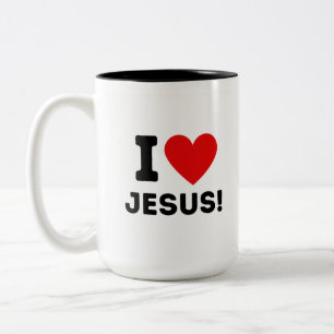 I kärlek Jesus Mugg