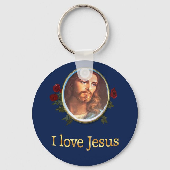 I kärlek JEsus Nyckelring (Framsida)