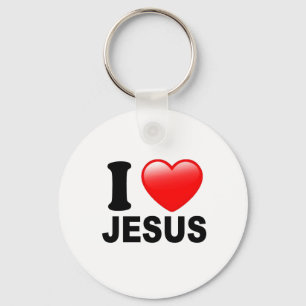 I Kärlek Jesus Nyckelring
