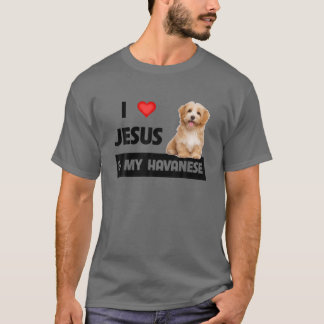 I Kärlek Jesus och min havsegrande Hund Pappa Pet  T Shirt