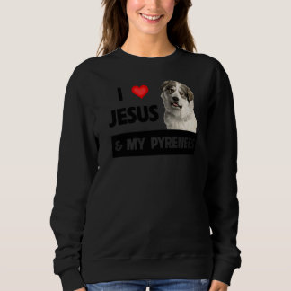 I Kärlek Jesus och min Underbara Pyrenéerna Hund P T Shirt