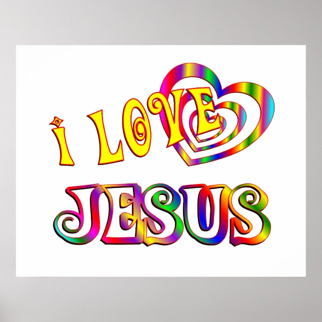 I Kärlek Jesus Poster (Framsidan)