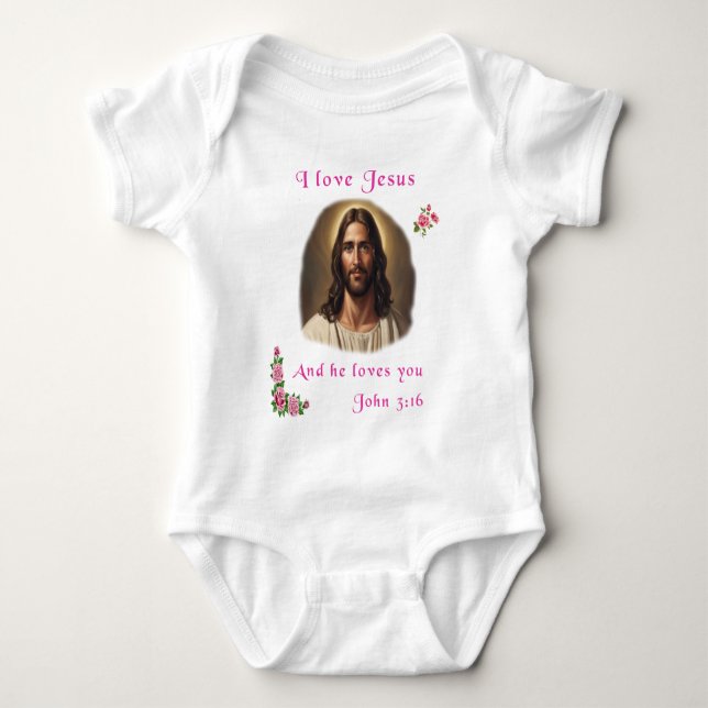 I kärlek Jesus T Shirt (Framsida)