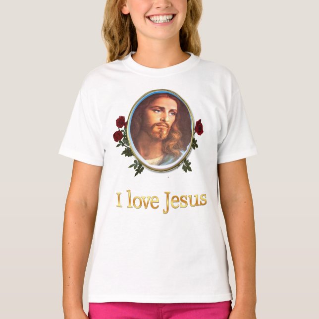 I kärlek Jesus T Shirt (Framsida)