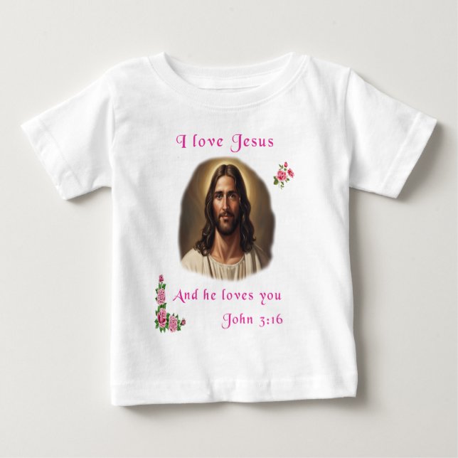 I kärlek Jesus T Shirt (Framsida)