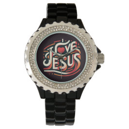 I Kärlek Jesus Watch Armbandsur