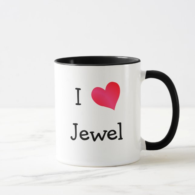 I Kärlek Jewel Mugg (Höger)